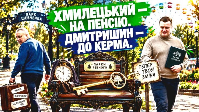 У ПАРКУ ШЕВЧЕНКА ЗМІНИВСЯ БОС ХМИЛЕЦЬКИЙ НА ПЕНСІЮ, ДМИТРИШИН ДО КЕРМА У ПАРКУ ШЕВЧЕНКА ЗМІНИВСЯ БОС ХМИЛЕЦЬКИЙ НА ПЕНСІЮ, ДМИТРИШИН ДО КЕРМА
