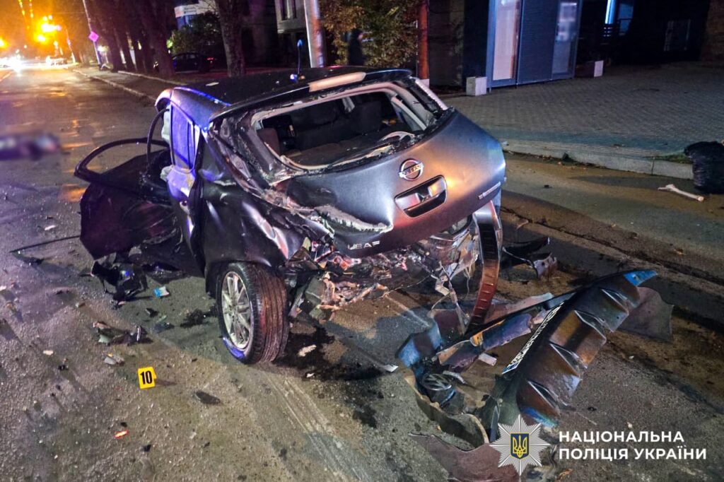 Зіткнення трьох автомобілів